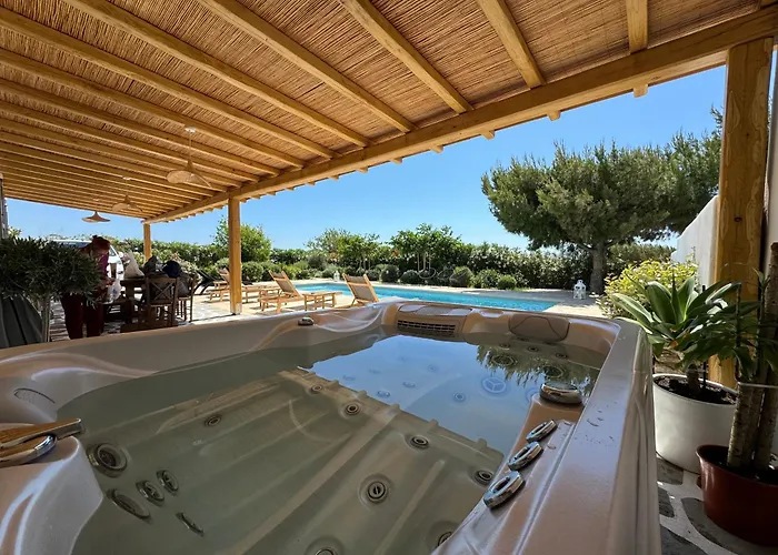 White Pearl Naxos With Private Swimming Pool *