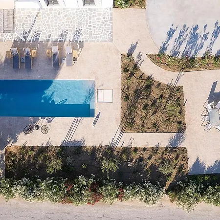 ヴィラ White Pearl Naxos With Private Swimming Pool