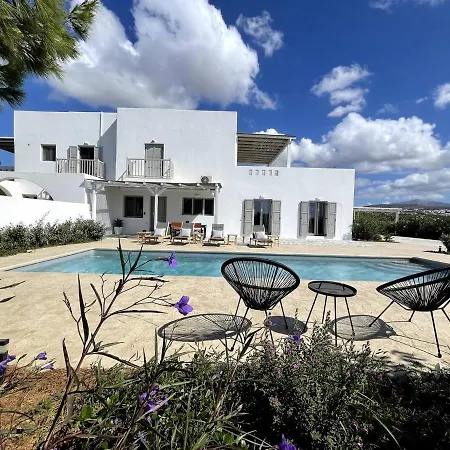 빌라 White Pearl Naxos With Private Swimming Pool Naxos City
