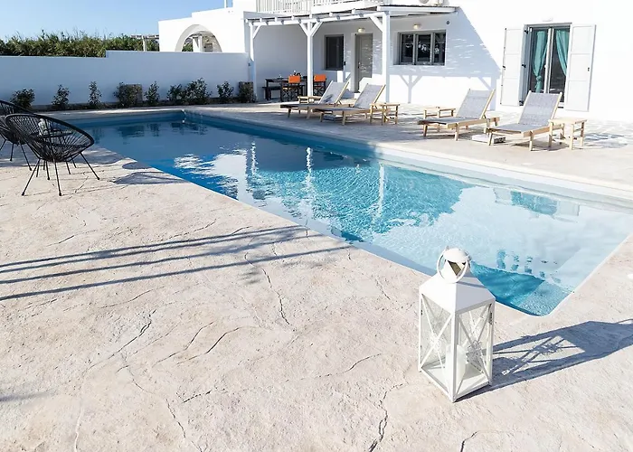 Willa White Pearl Naxos With Private Swimming Pool