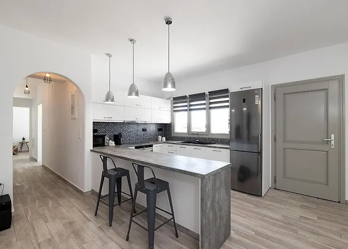 Willa White Pearl Naxos With Private Swimming Pool *