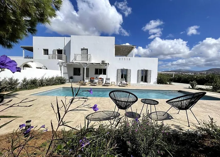 Willa White Pearl Naxos With Private Swimming Pool Naxos City
